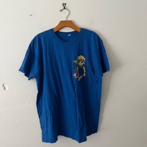 Vintage Blue Shirt Size Medium
